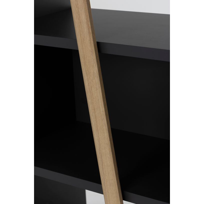 3483601391550-Bibliothèque ITALIC - anthracite/Chêne du bocage--3