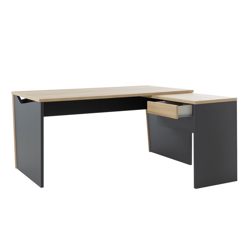 3483601391529-Retour bureau ITALIC - Imitation chêne du bocage/anthracite--2