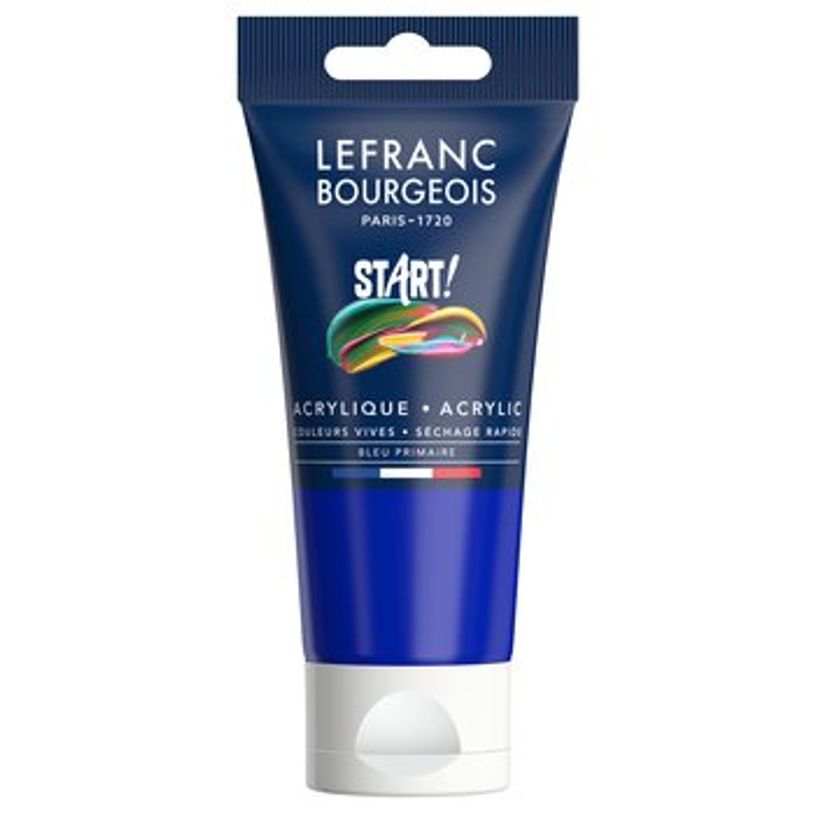 3013643022183-Colart - Peinture Start Acrylique 75 ml - Bleu Primaire--0