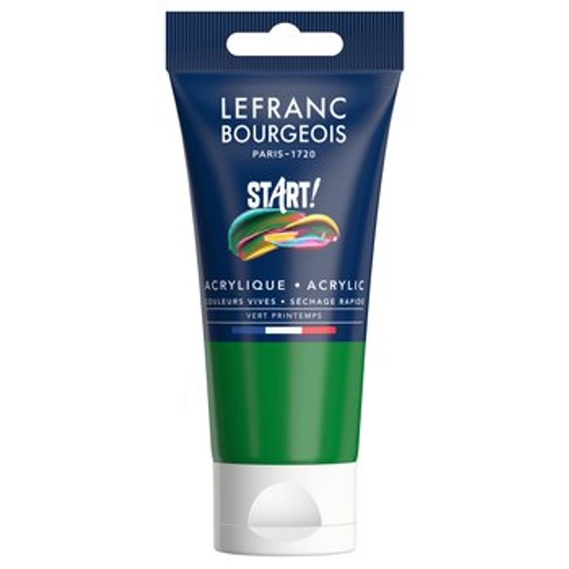 3013643022251-Colart - Peinture Start Acrylique 75 ml - Vert Printemps--0