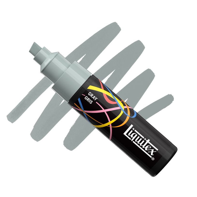 887452064831-Liquitex Marqueur - 8mm - GRIS--2