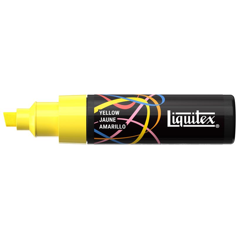 887452064916-Liquitex Marqueur - 8mm - JAUNE--1