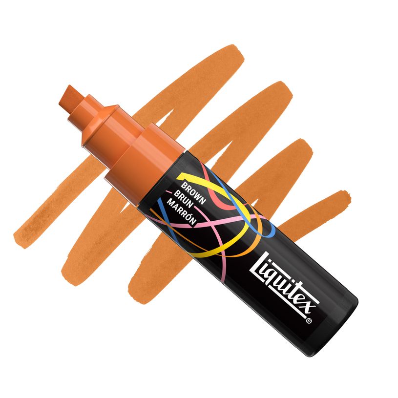 887452064954-Liquitex Marqueur - 8mm - BRUN--2