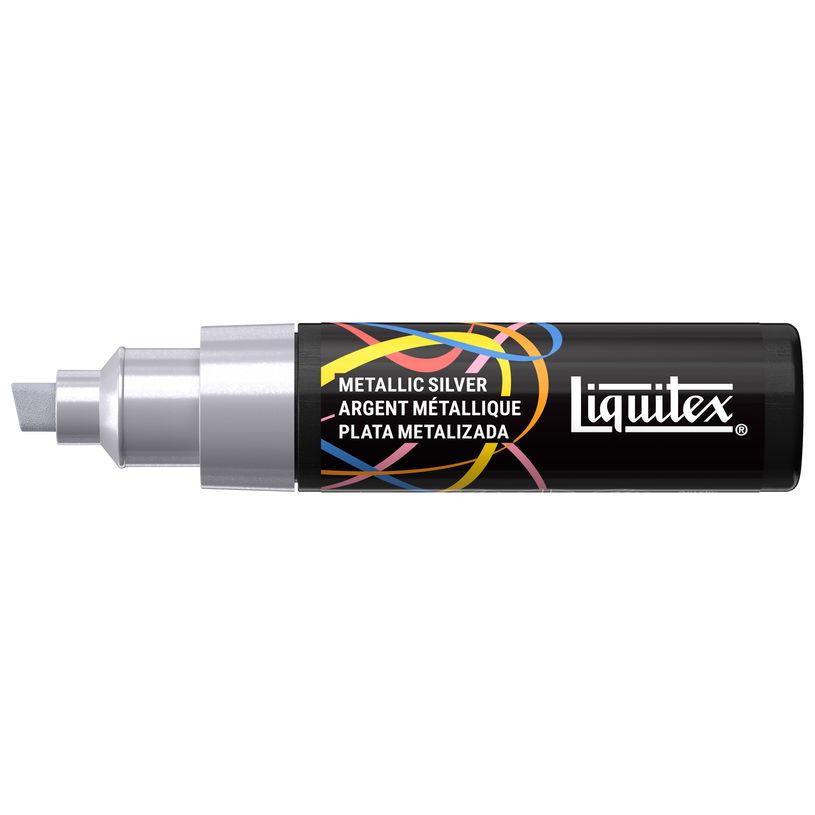 887452064961-Liquitex Marqueur - 8mm - ARGENT METALLIQUE--1