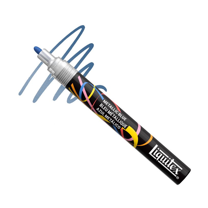 887452065197-Liquitex Marqueur - 2mm - BLEU METALLIQUE--3