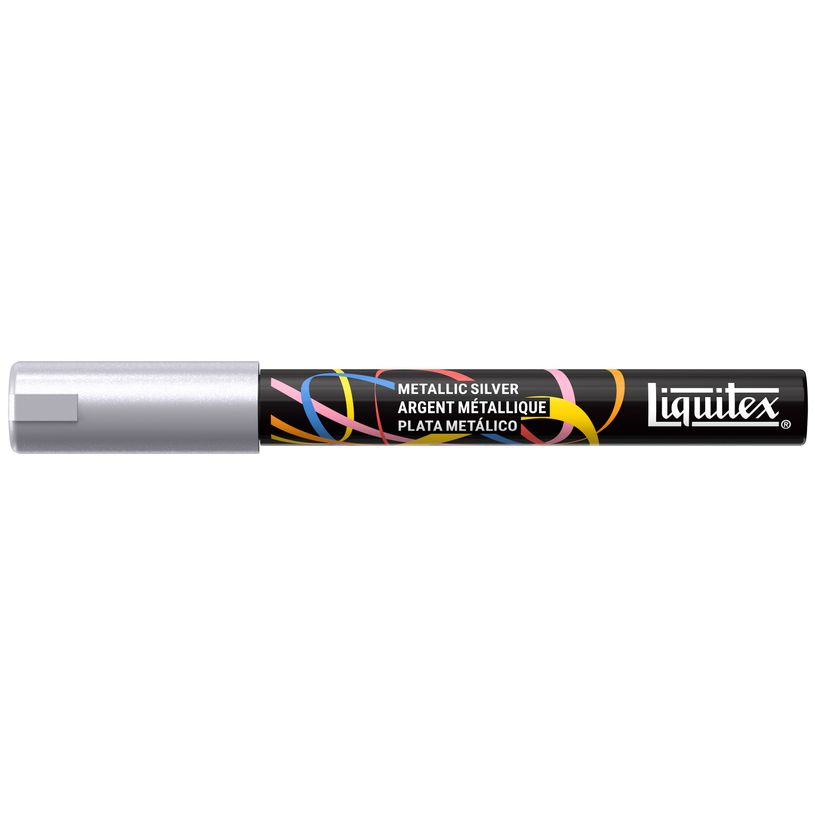 887452065210-Liquitex Marqueur - 2mm - ARGENT METALLIQUE--0