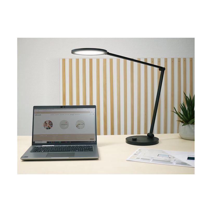 3595560042401-Unilux Omega - Lampe de bureau à Led - 12 W - 4000 K - noir-P_405268049_7-2