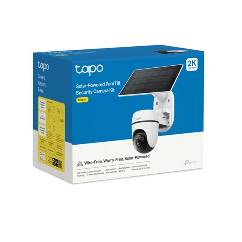 1210002605328-Tapo TC90 KIT V1 - Caméra de surveillance extérieur - couleur (Jour et nuit) - 3 MP - sa-P_405268080_7-1