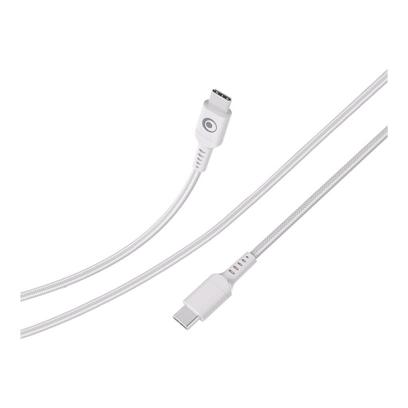 3571211538424-Bigben Connected - Câble USB-C vers USB-C - Tissé - 2m - Blanc-P_405268138_3-4