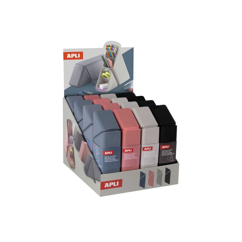 8410782206125-APLI Up North - Jeu de sacs - convertible - silicone - bleu, gris, noir, rose-P_405268288_2-1