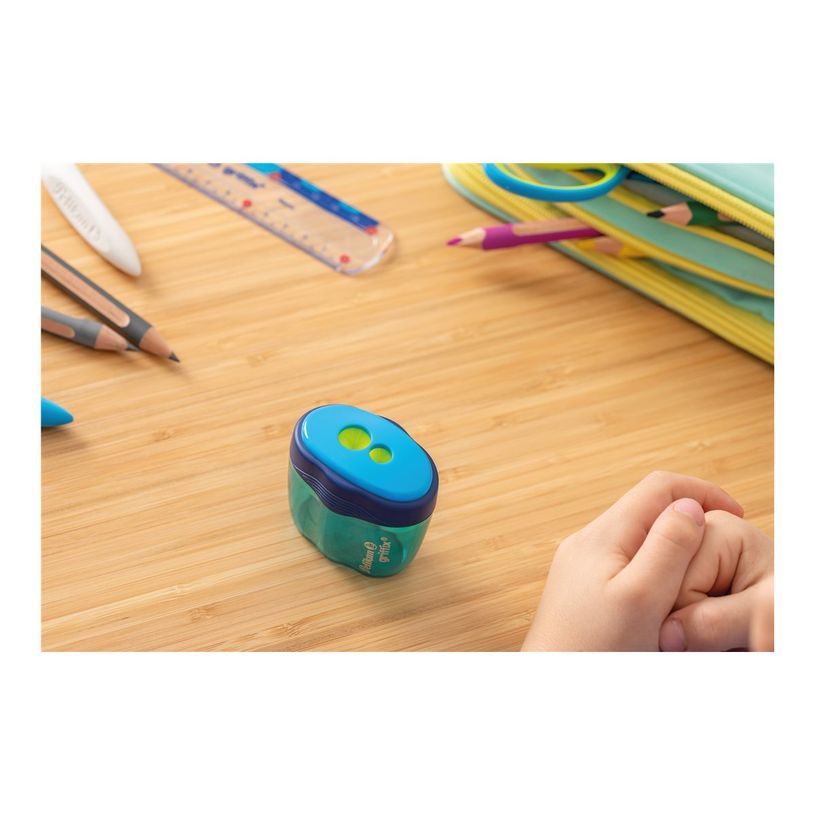 4012700701282-Pelikan Griffix - Taille-crayon - 2 trous - bleu-P_405268444_4-5