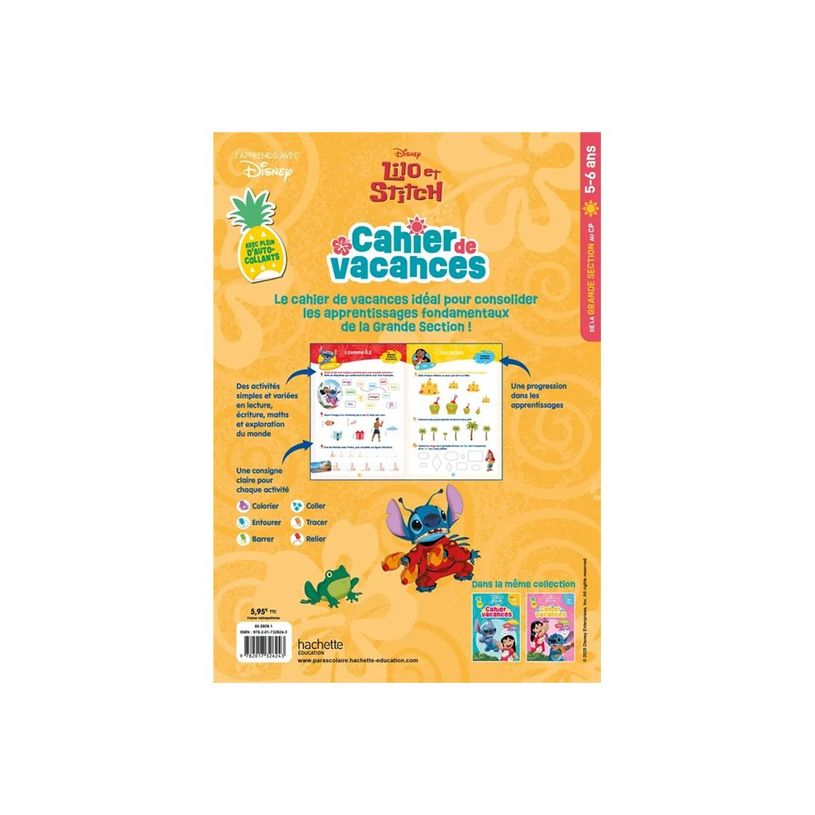 9782017326243-Disney - Lilo et Stitch - De la Grande Section au CP - Cahier de vacances -P_405268635_3-5