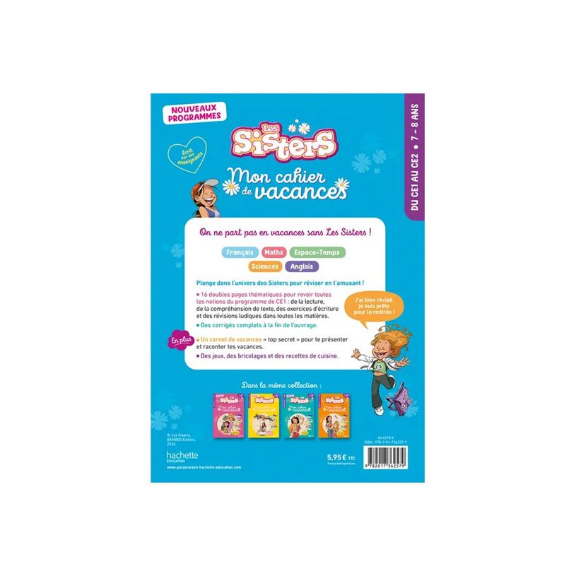 9782017362579-Les Sisters - Mon cahier de vacances - CE1 / CE2-P_405268646_3-6