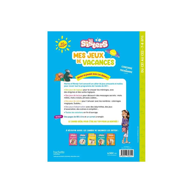9782017326151-Les Sisters - Mes jeux de vacances - Du CE1 au CE2-P_405268648_4-4