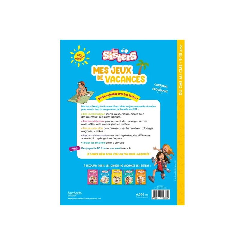 9782017326182-Les Sisters - Mes jeux de vacances - Du CM1 au CM2-P_405268651_2-2