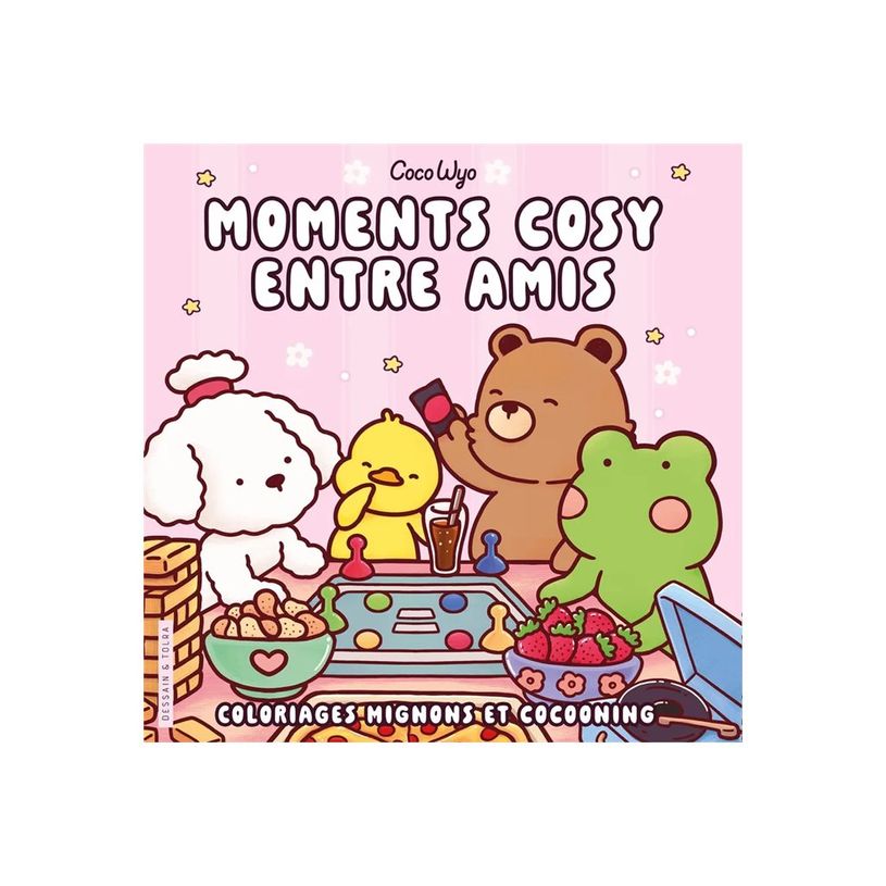 9782295017581-Coco Wyo - Moments cosy entre amis - Coloriages mignons et cocooning - Cosy colo-P_405268664_1-2