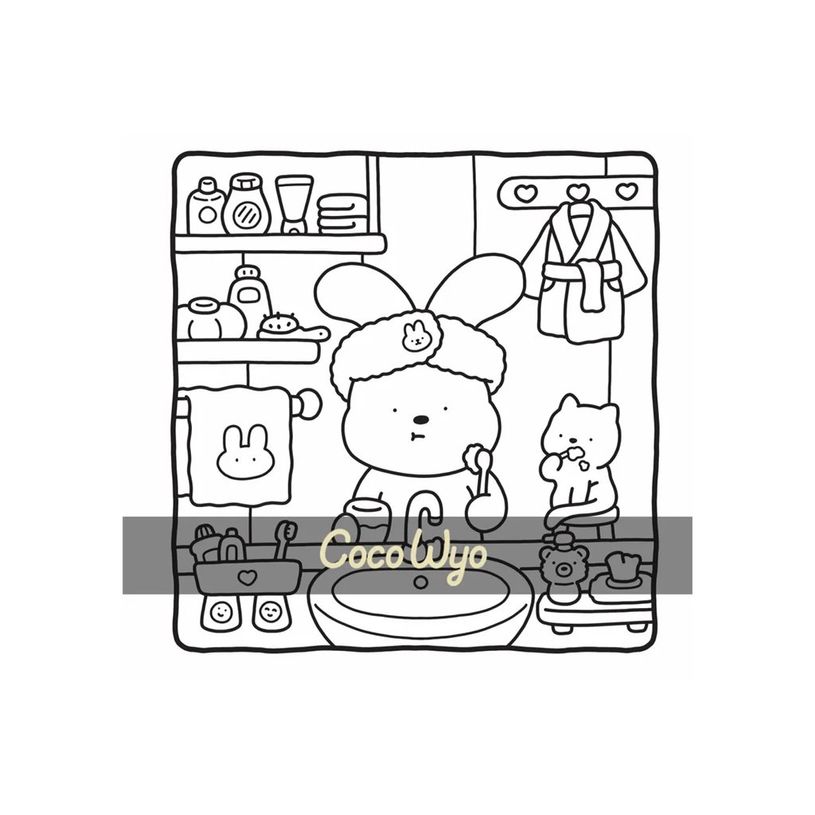 9782295017581-Coco Wyo - Moments cosy entre amis - Coloriages mignons et cocooning - Cosy colo-P_405268664_4-4