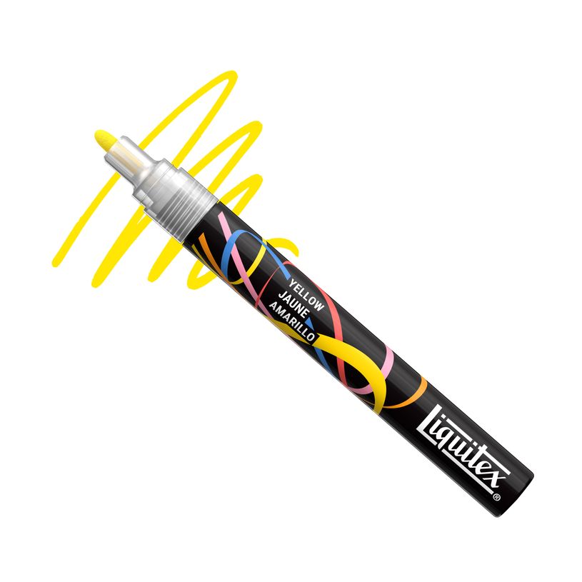 887452065449-Liquitex Marqueur - 2mm - JAUNE--2