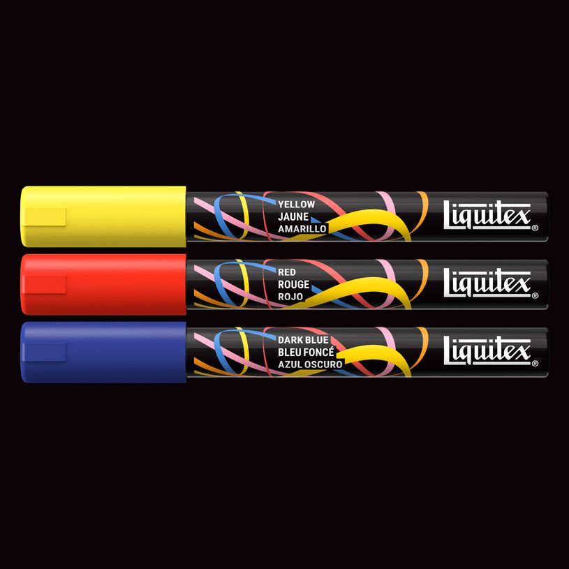 887452065586-Liquitex Marqueur - 3X2mm - PRIMAIRE--1