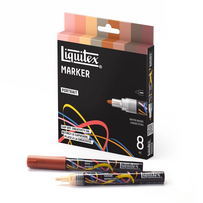887452065616-Liquitex Marqueur - 8X2mm - PORTRAIT--3