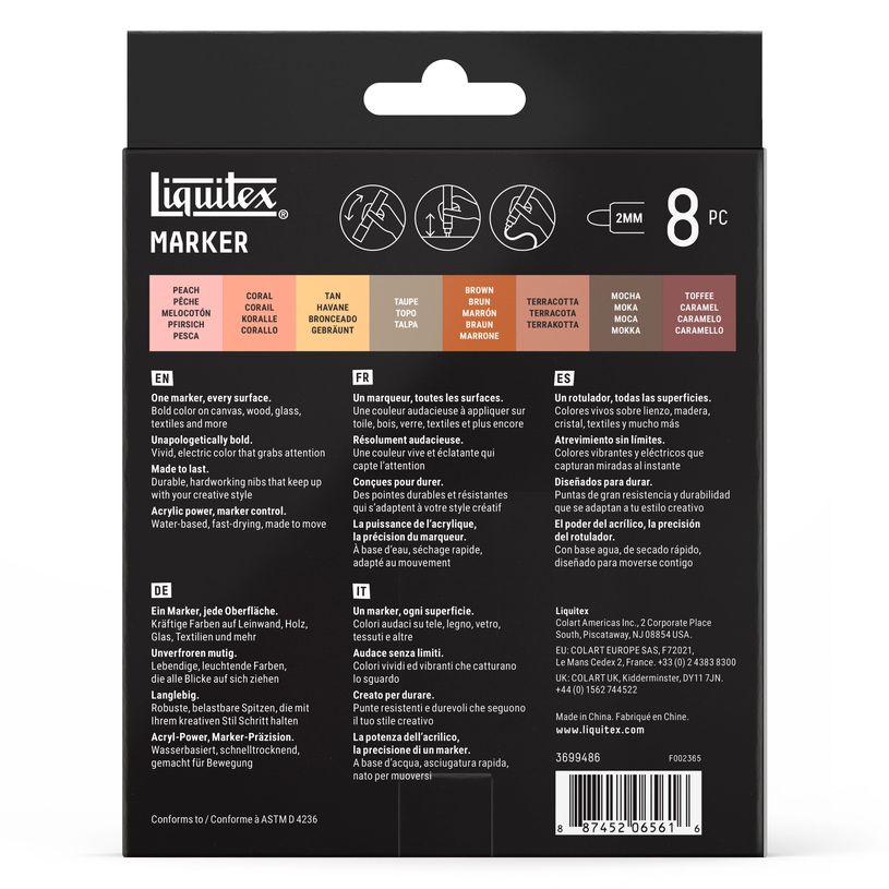 887452065616-Liquitex Marqueur - 8X2mm - PORTRAIT--4