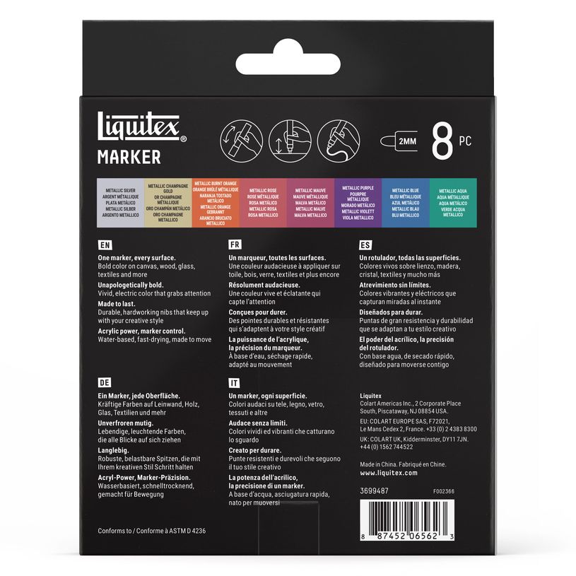 887452065623-Liquitex Marqueur - 8X2mm - METALLIQUE--4