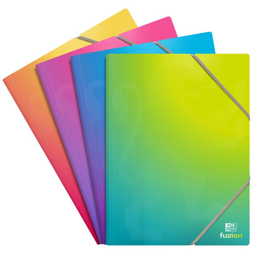 3045050476563-Oxford School life Fusion - Porte vues  80 vues - A4 - disponible dans différentes couleurs--0