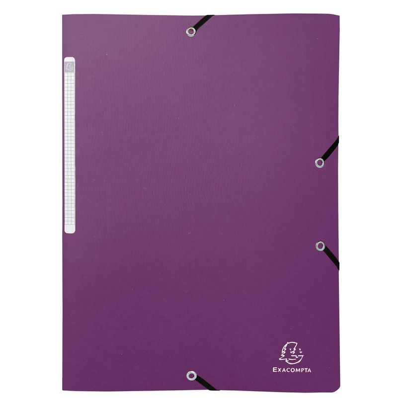 3130630557302-Exacompta - Chemise polypro recyclé à 3 rabats - A4 - pour 250 feuilles - disponible dans différente--3