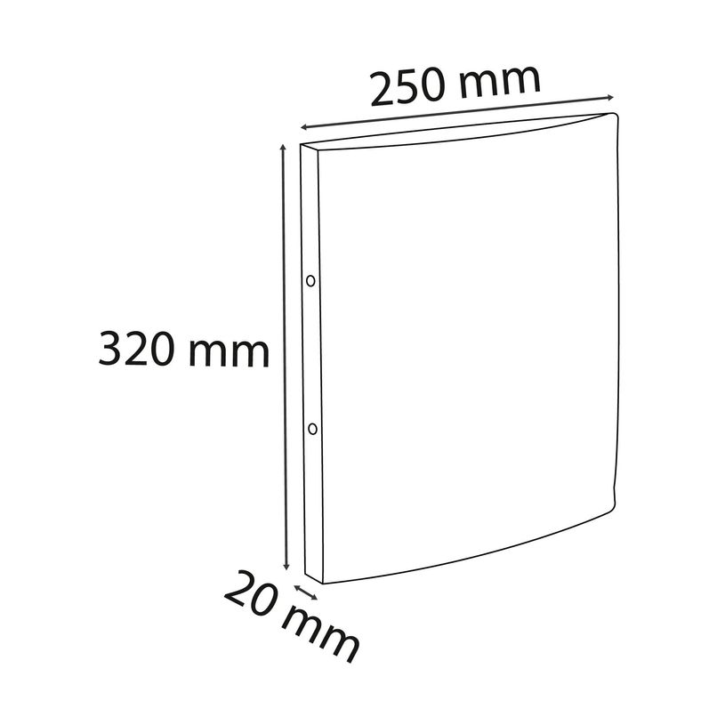 3130630051732- Exacompta Titane - Classeur 4 anneaux - dos : 20 mm - A4 - disponible en différents coloris--9