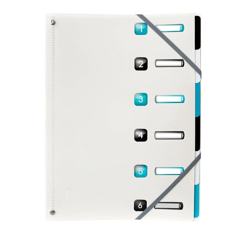 3130630567301-Exacompta Titane - Trieur 6 positions - A4 - disponible dans différentes couleurs--0