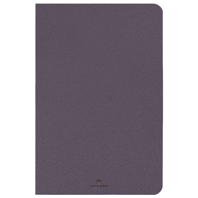 3664447234571-Agenda Bristol - 1 semaine sur 2 pages - 10 x 15 cm - brun - Oberthur--0