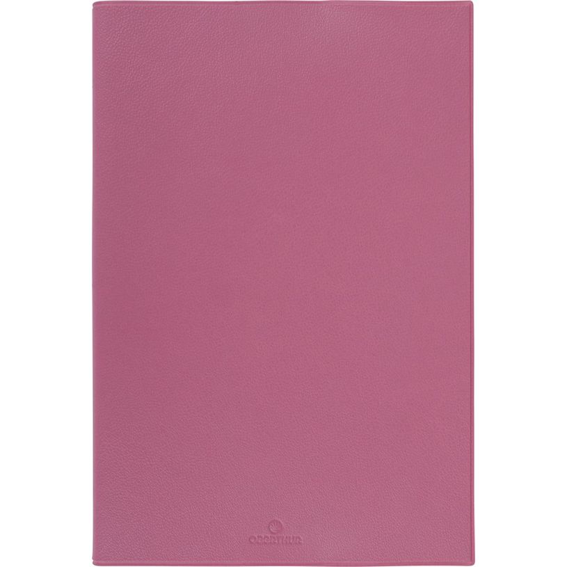 3664447234533-Agenda Bristol - 1 semaine sur 2 pages - 17 x 24,5 cm - rose - Oberthur--0