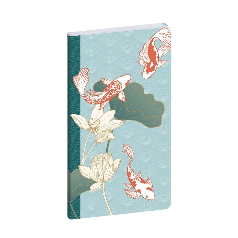 3660942091930-Agenda de poche Sapporo EasyTime 17 - 1 semaine sur 2 pages - 9 x 17,5 cm - Carpes - Exacompta--0