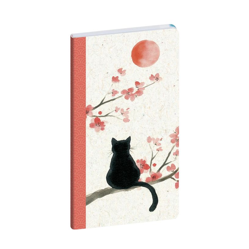 3660942091176-Agenda de poche Sapporo EasyTime 17 - 1 semaine sur 2 pages - 9 x 17,5 cm - Chat - Exacompta--0