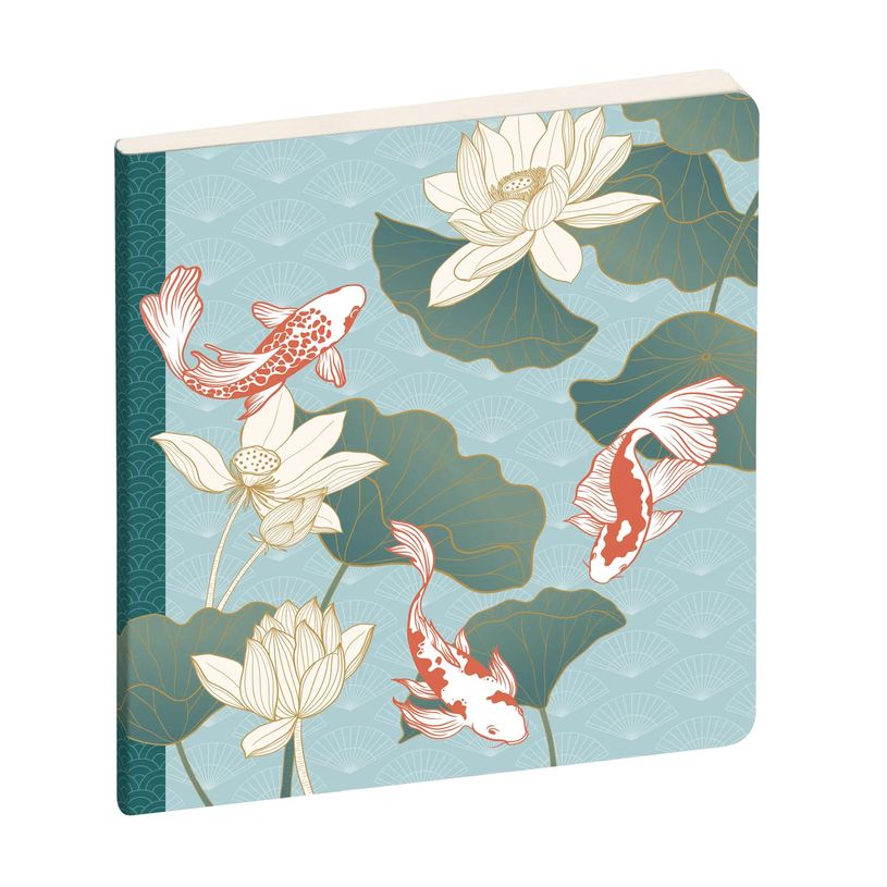 3660942091947-Agenda de bureau Sapporo Eurotime 18 - 1 semaine sur 2 pages - 15 x 17 cm - Carpes - Exacompta--0