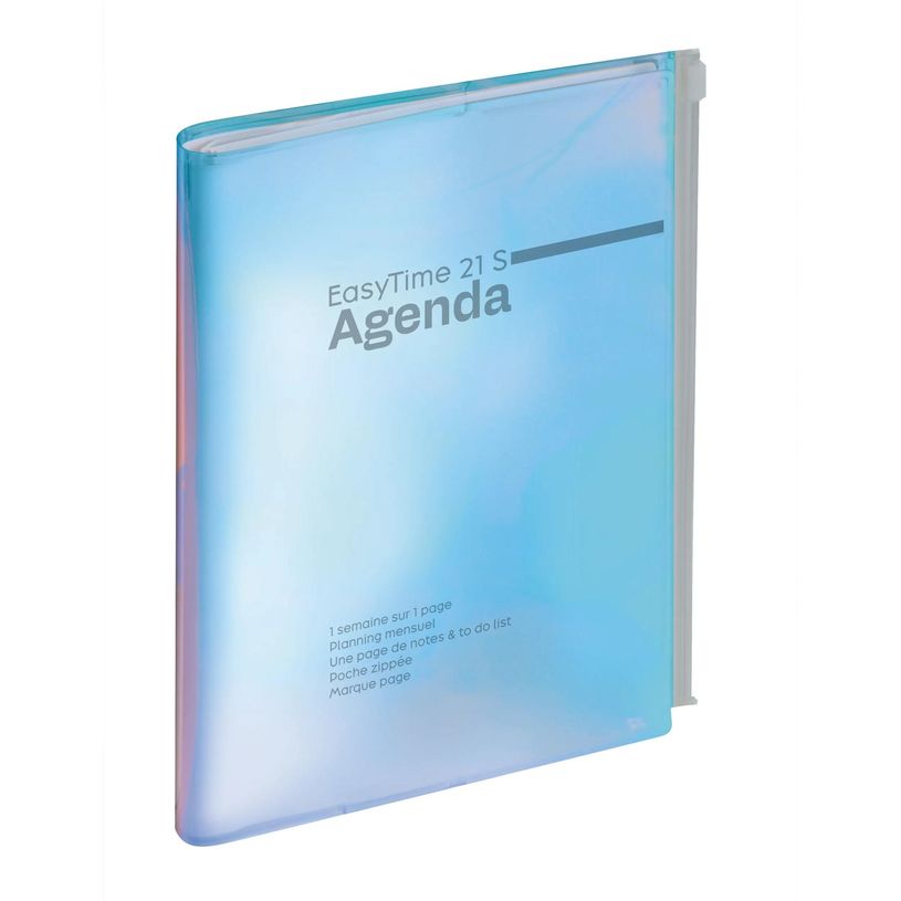 3660942091800-Agenda de bureau spiralé Iris Easytime 21S - 1 semaine sur 1 page - 15 x 21 cm - Exacompta--0