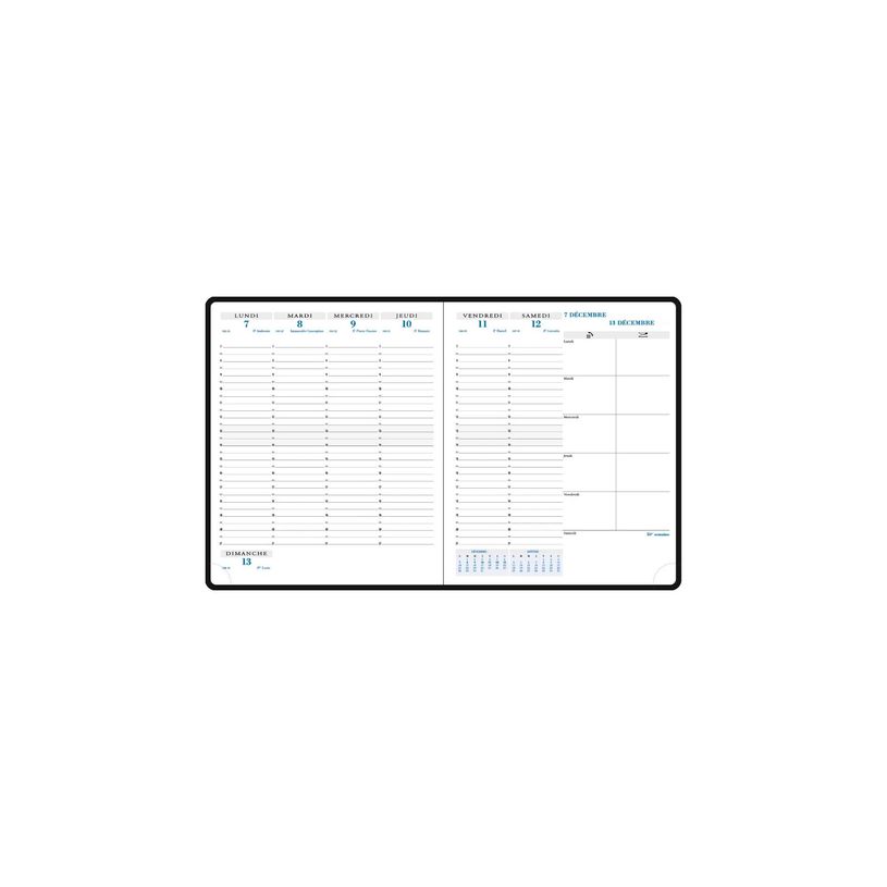 3660942091435-Agenda de bureau Lily Horizons 22 - 1 semaine sur 2 pages - 18,5 x 22,5 cm - disponible dans différentes cou--2