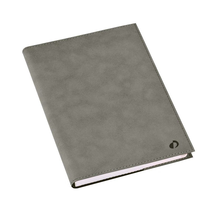 3371010544332-Quo Vadis - Agenda - Ministre Color - Semainier Planning - Multilingue - Andrea - Gris - 13 mois de décembre à décembre - 16x24 cm - Papier Clairefontaine blanc - Fabri--1