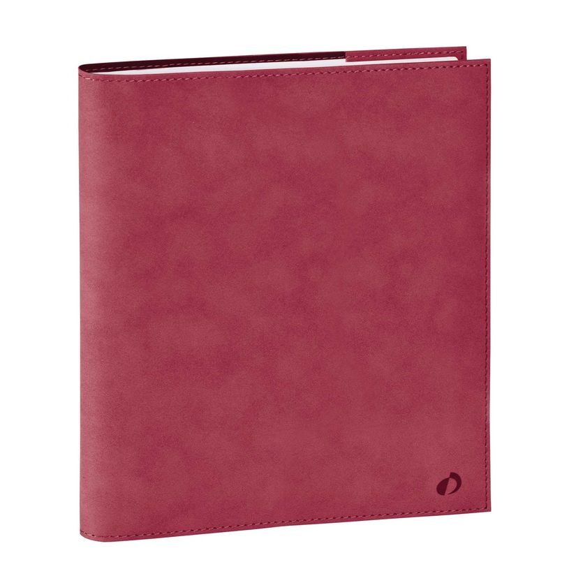 3371010544370-Quo Vadis - Agenda - Exécutif Color - Semainier Planning - Multilingue - Andrea - Rouge - 13 mois de décembre à décembre - 16x16 cm - Papier Clairefontaine blanc - Fabri--0