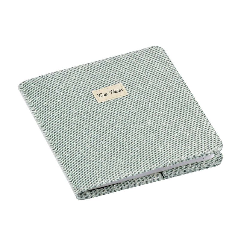 3371010544561-Quo Vadis - Agenda - Exécutif Color - Semainier Planning - Multilingue - Ella - Vert - 13 mois de décembre à décembre - 16x16 cm - Papier Clairefontaine blanc - Fabri--1