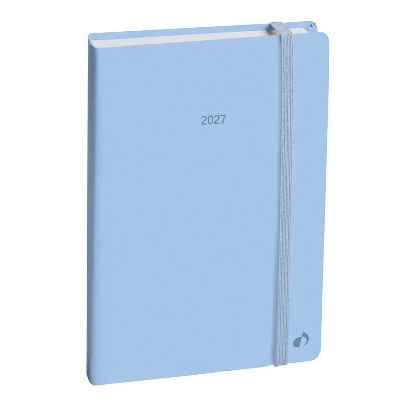3371010544165-Quo Vadis - Agenda - Affaires Color - Semainier Planning - Multilingue - Pastel - Blanc - 13 mois de décembre à décembre - 10x15 cm - Papier Clairefontaine blanc - Fabri--0