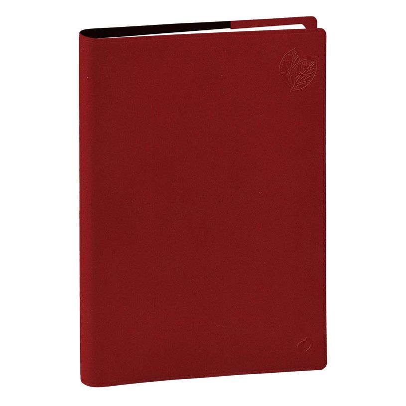 3371010546824-Quo Vadis - Agenda - Randonnée Recyclé - Semainier Planning - Multilingue - Eunoia - Rouge - 12 mois de janvier à décembre - 9x12,5 cm - Papier Clairefontaine recyclé - Fabri--0