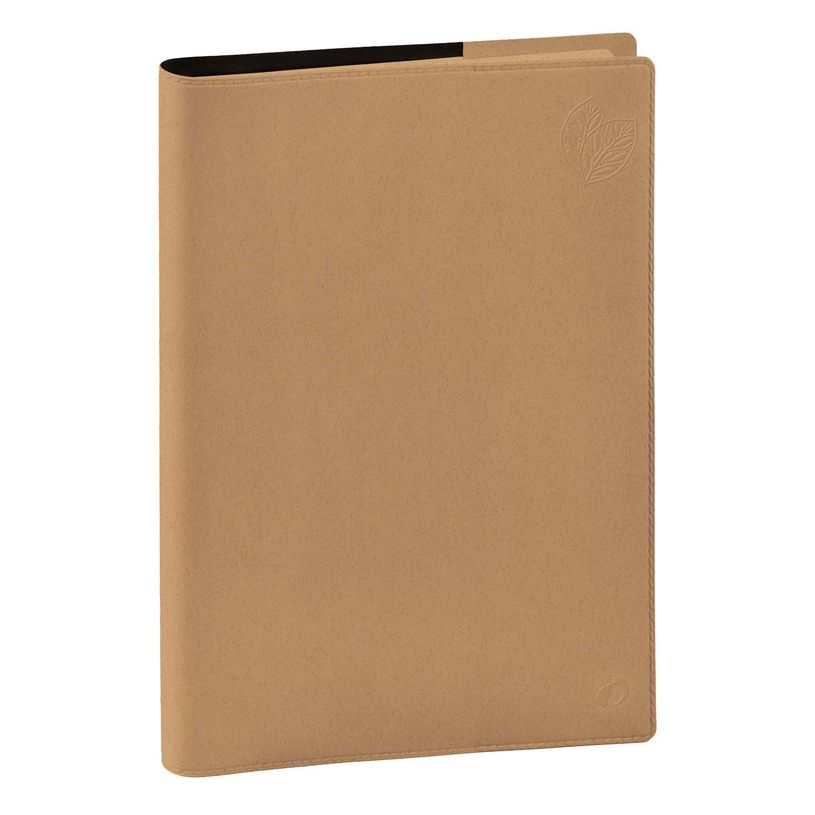 3371010546848-Quo Vadis - Agenda - Randonnée Recyclé - Semainier Planning - Multilingue - Eunoia - Beige - 12 mois de janvier à décembre - 9x12,5 cm - Papier Clairefontaine recyclé - Fabri--0