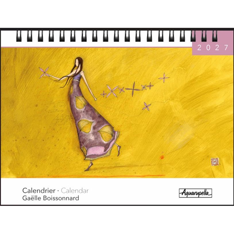 3494150187389-Calendrier chevalets mensuel 18X13,5cm GB - SOURIRE DU VENT  --0