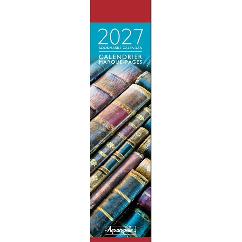 3494150186634-Calendrier marque-pages mensuel 4X16cm PASSION LIVRE PHOTOS --0