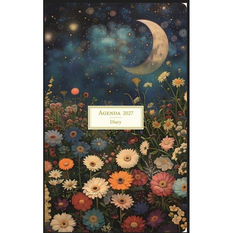 3494150187525-Agenda semaine 13X21cm NAKATA -  12 mois Aquarupella --0