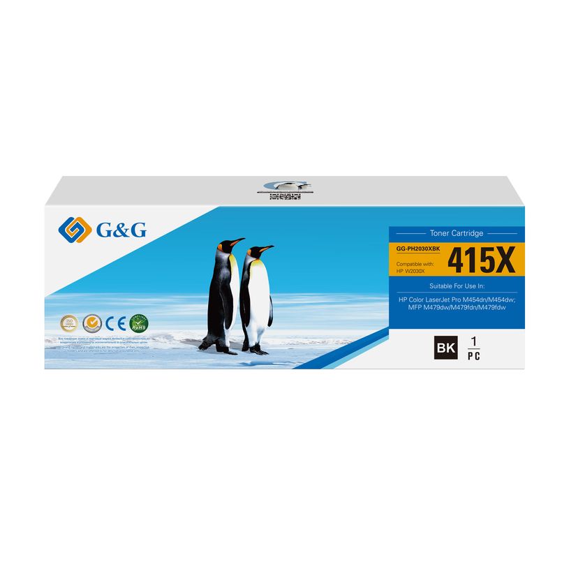 6941784756216-Cartouche laser compatible HP 415X - noir - G&G--0
