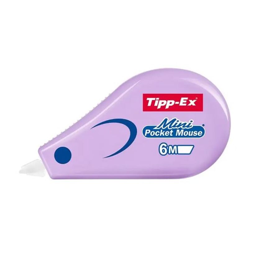 3086124126243-Tipp-Ex Mini Pocket Mouse - Ruban correcteur - 5 mm x 6 m - blanc mat - violet, vert, jaun-P_405269198_2-1