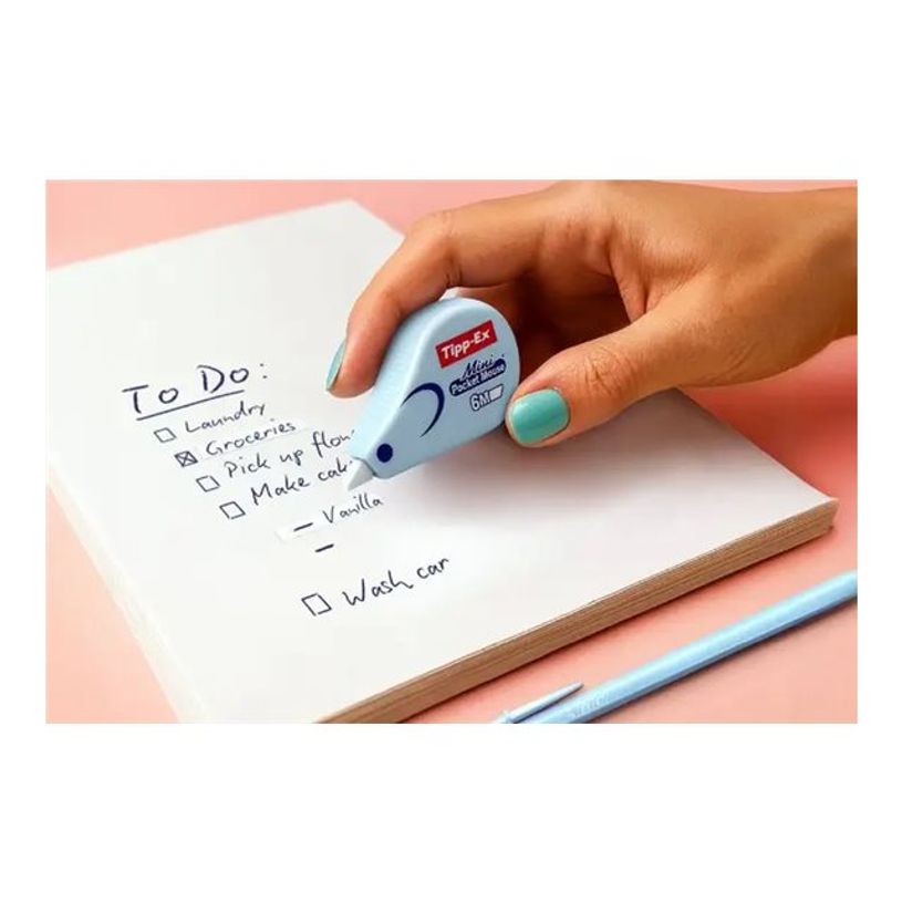 3086124126243-Tipp-Ex Mini Pocket Mouse - Ruban correcteur - 5 mm x 6 m - blanc mat - Disponible dans di-P_405269198_7-2