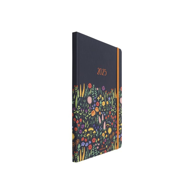 3664447229638-Agenda Anahita - 1 semaine sur 2 pages - 17 x 24,5 cm - marine - Oberthur-P_405269595_6-7